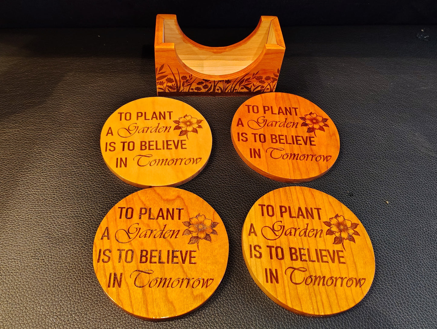 Coaster Set: "To Plant..."
