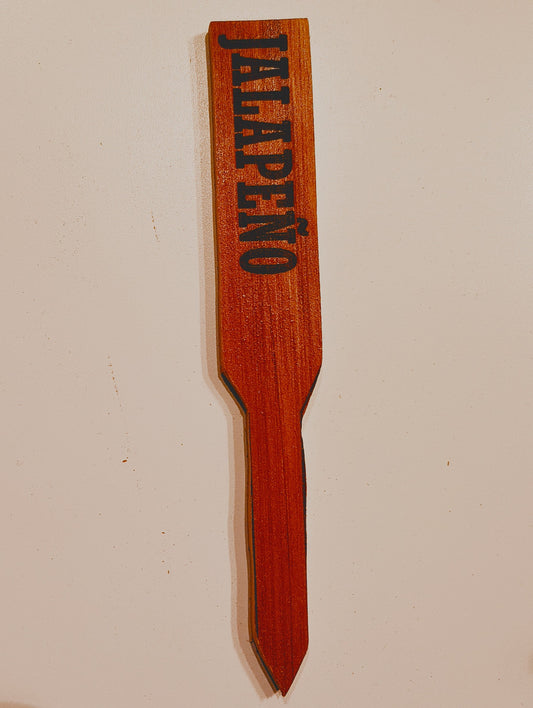 Plant Marker: Jalapeño