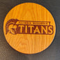 Coaster: Illinois Wesleyan Titans