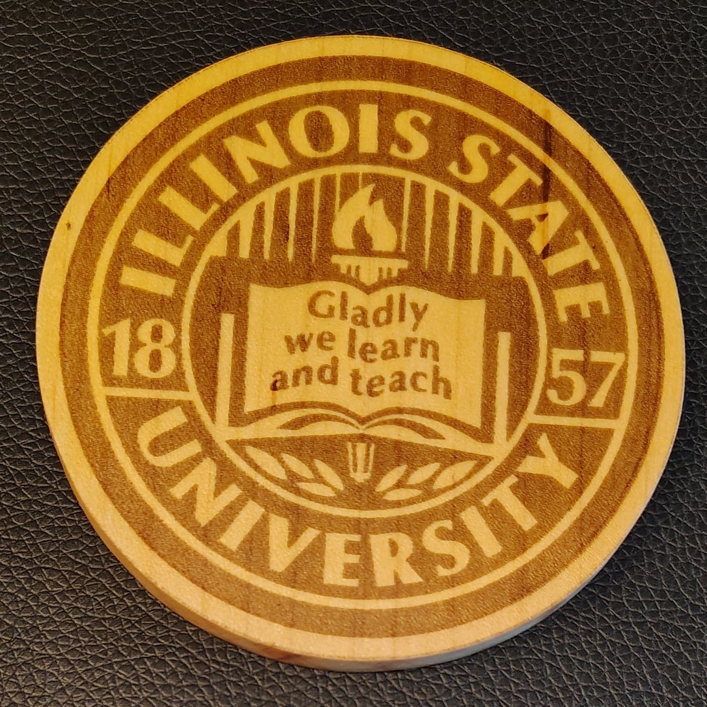 Coaster: Illinois State University (maple)