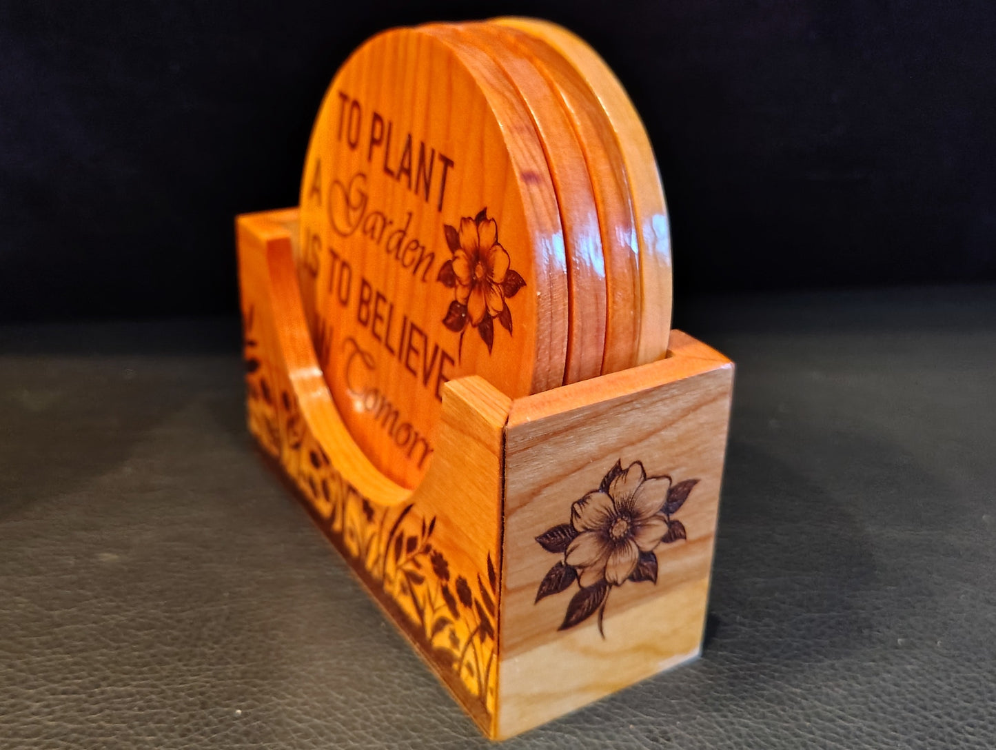 Coaster Set: "To Plant..."