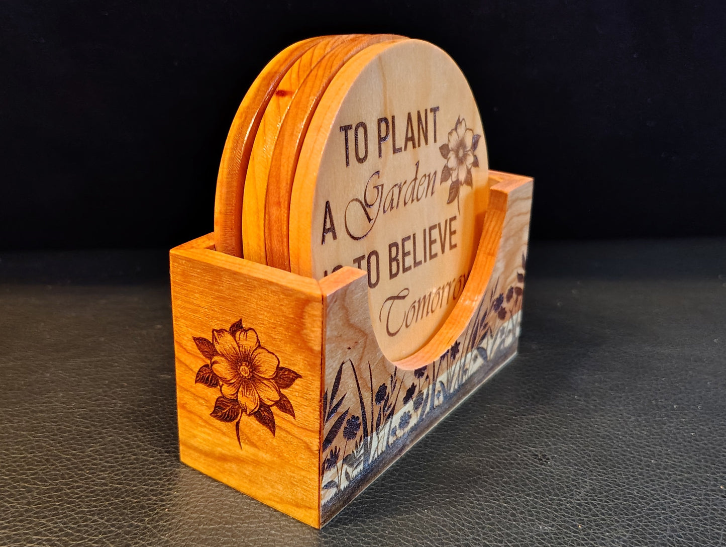 Coaster Set: Gardening Mix