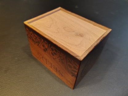 Solid Walnut Seed Box