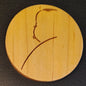 Coaster: Alfred Hitchcock (maple)