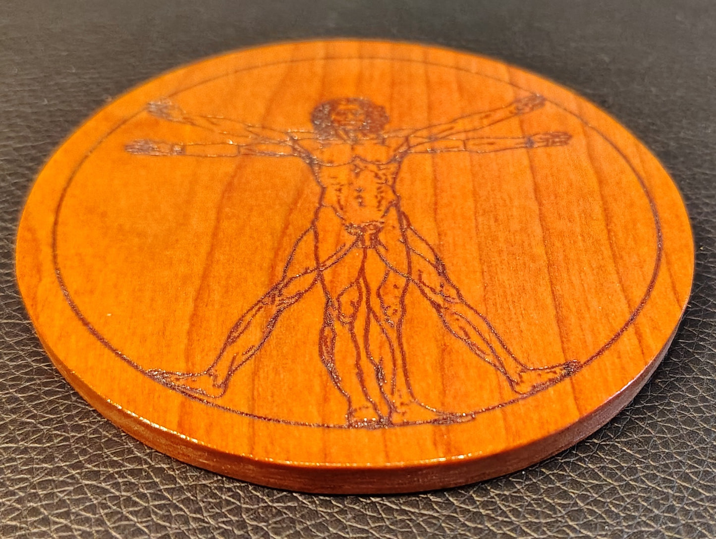 Coaster: Vitruvian Man