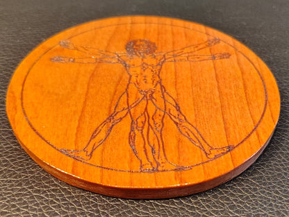 Coaster: Vitruvian Man