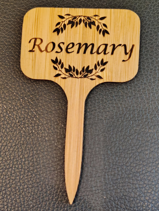 Plant Marker: Rosemary
