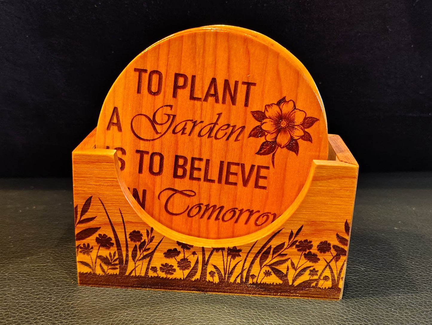 Coaster Set: "To Plant..."