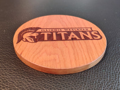Coaster: Illinois Wesleyan Titans