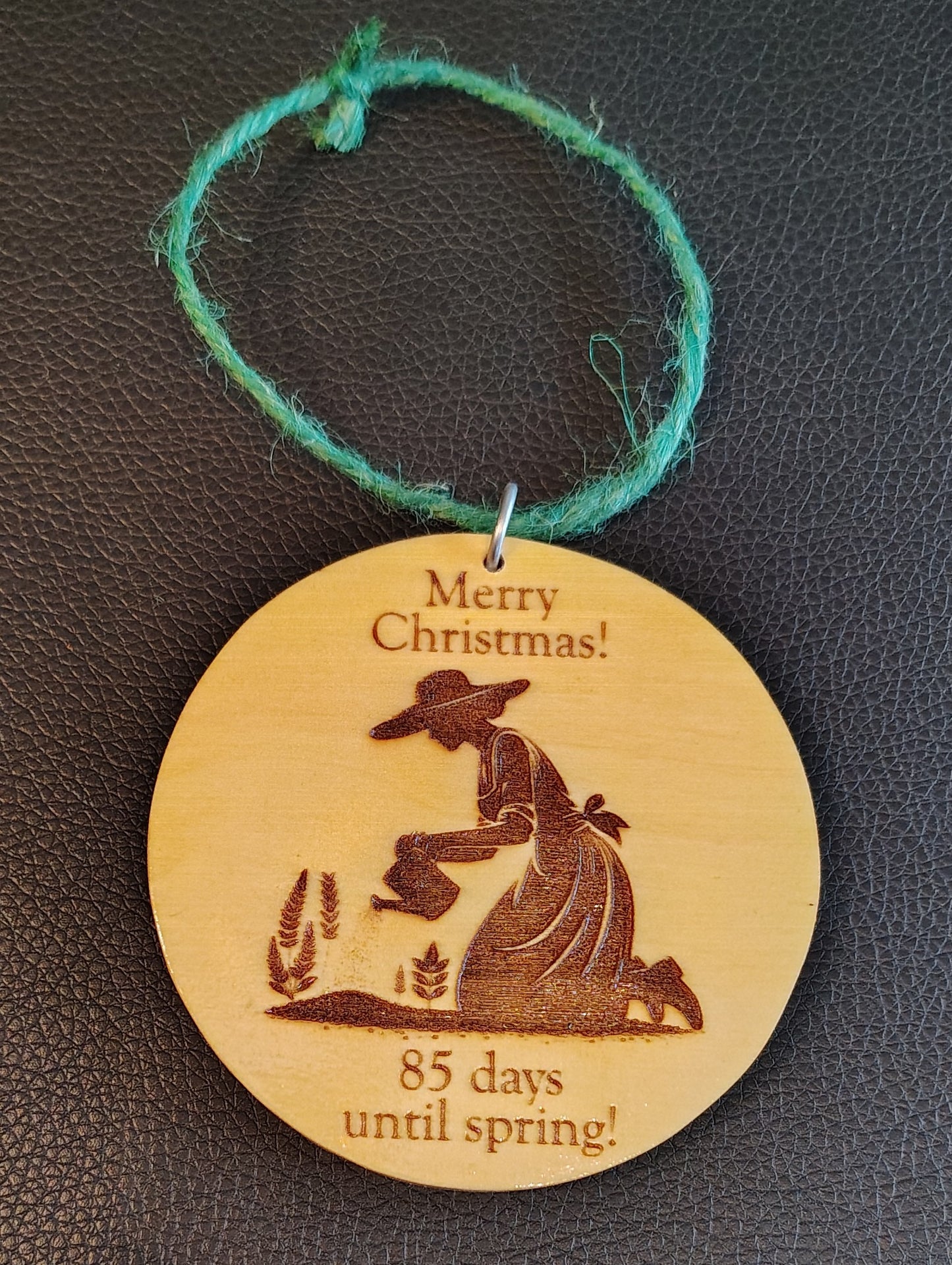Christmas Tree Ornament: 85 Days Until Spring!