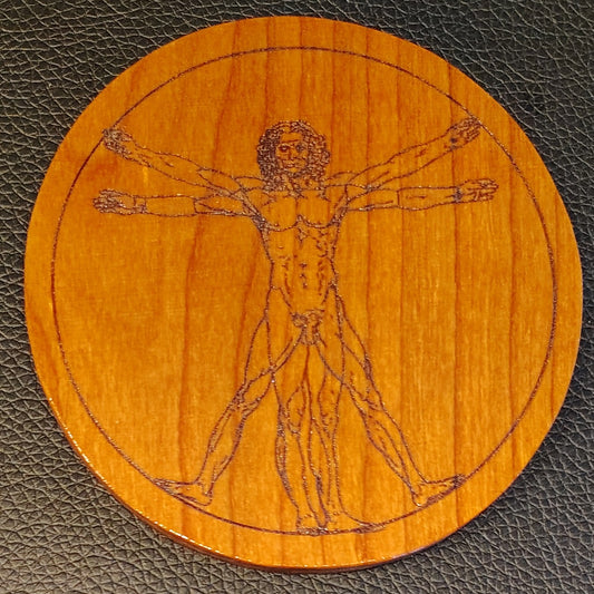 Coaster: Vitruvian Man