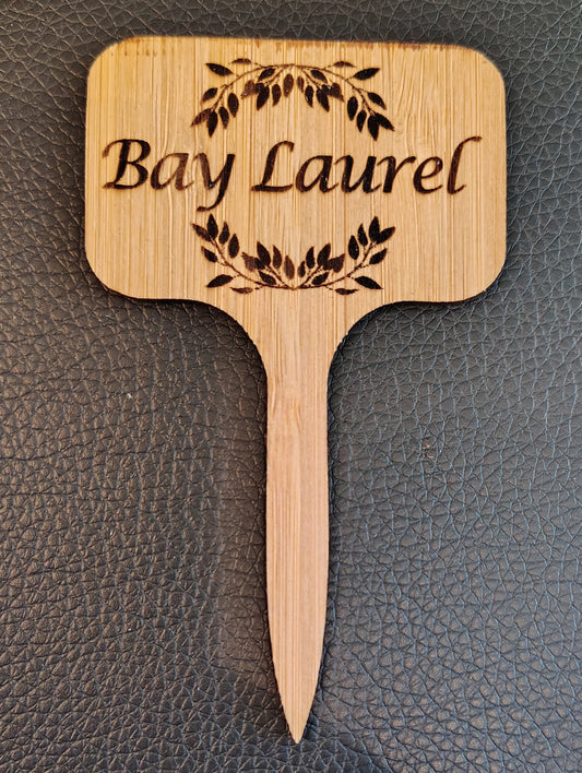 Plant Marker: Bay Laurel