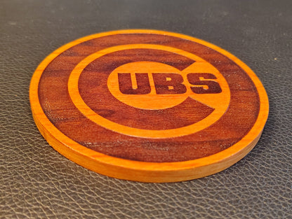 Coaster: Chicago Cubs (cherry)