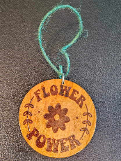 Christmas Tree Ornament: Flower Power