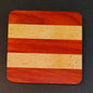 Coaster: Padauk and Hickory