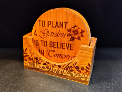 Coaster Set: Gardening Mix