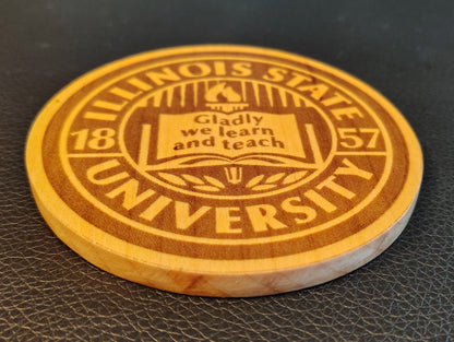Coaster: Illinois State University (maple)