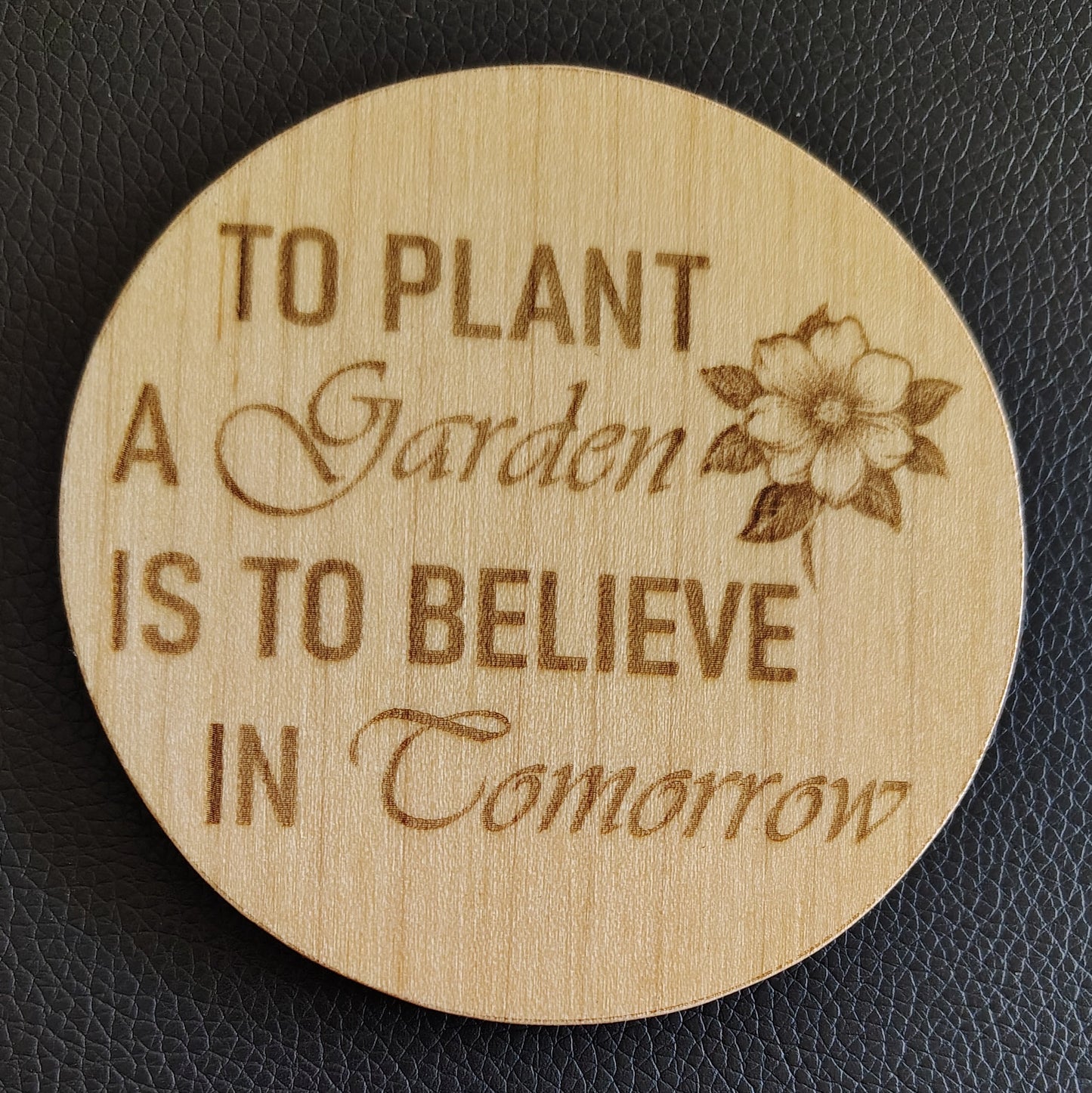 Coaster Set (Maple): Gardening Mix