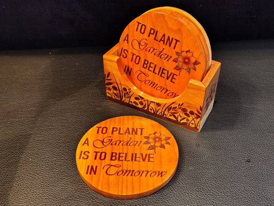 Coaster Set: "To Plant..."