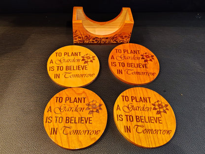 Coaster Set: "To Plant..."