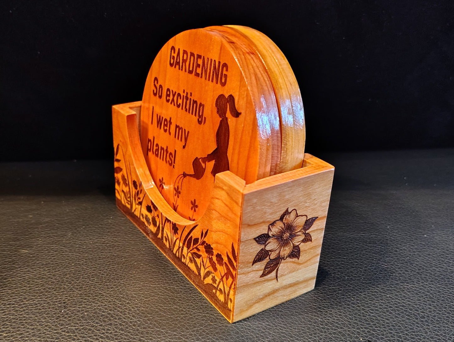 Coaster Set: Gardening Mix