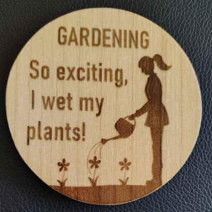 Coaster Set (Maple): Gardening Mix