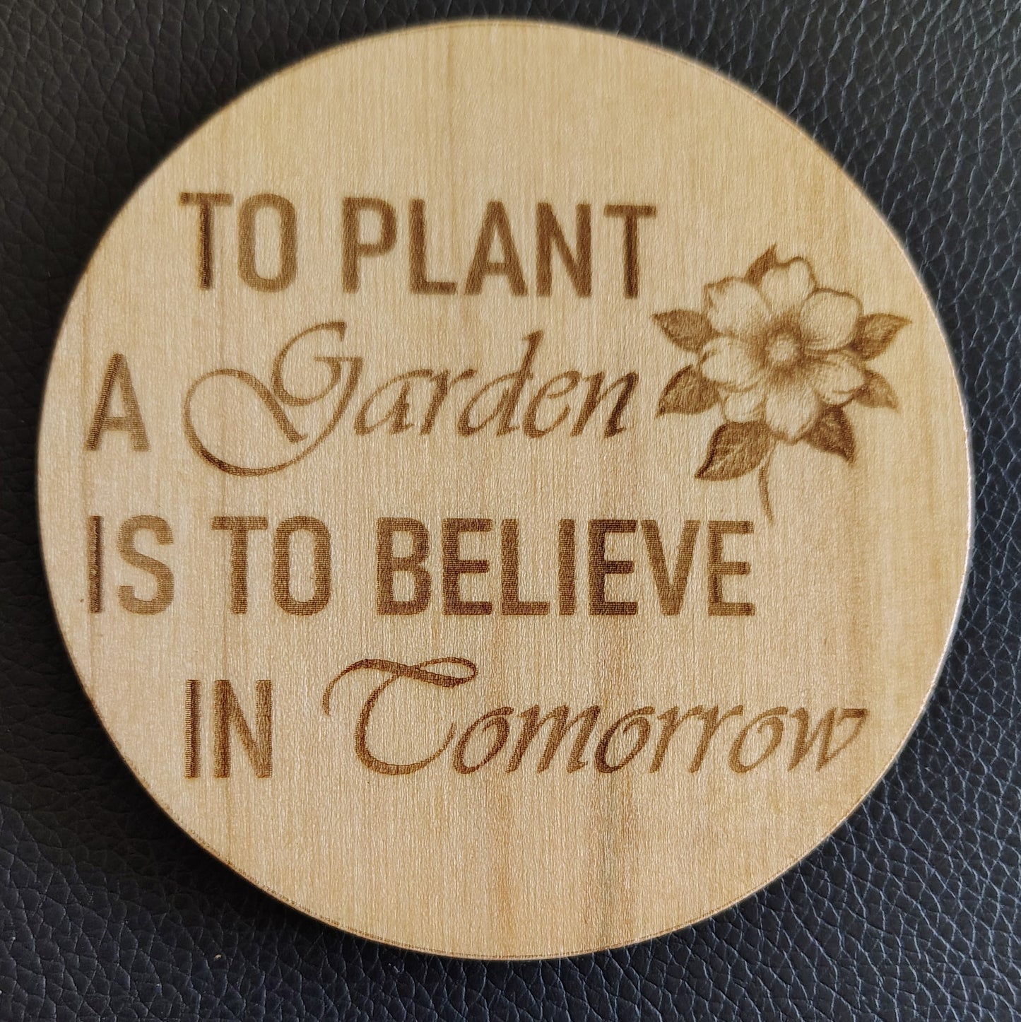 Coaster Set (Maple): Gardening Mix